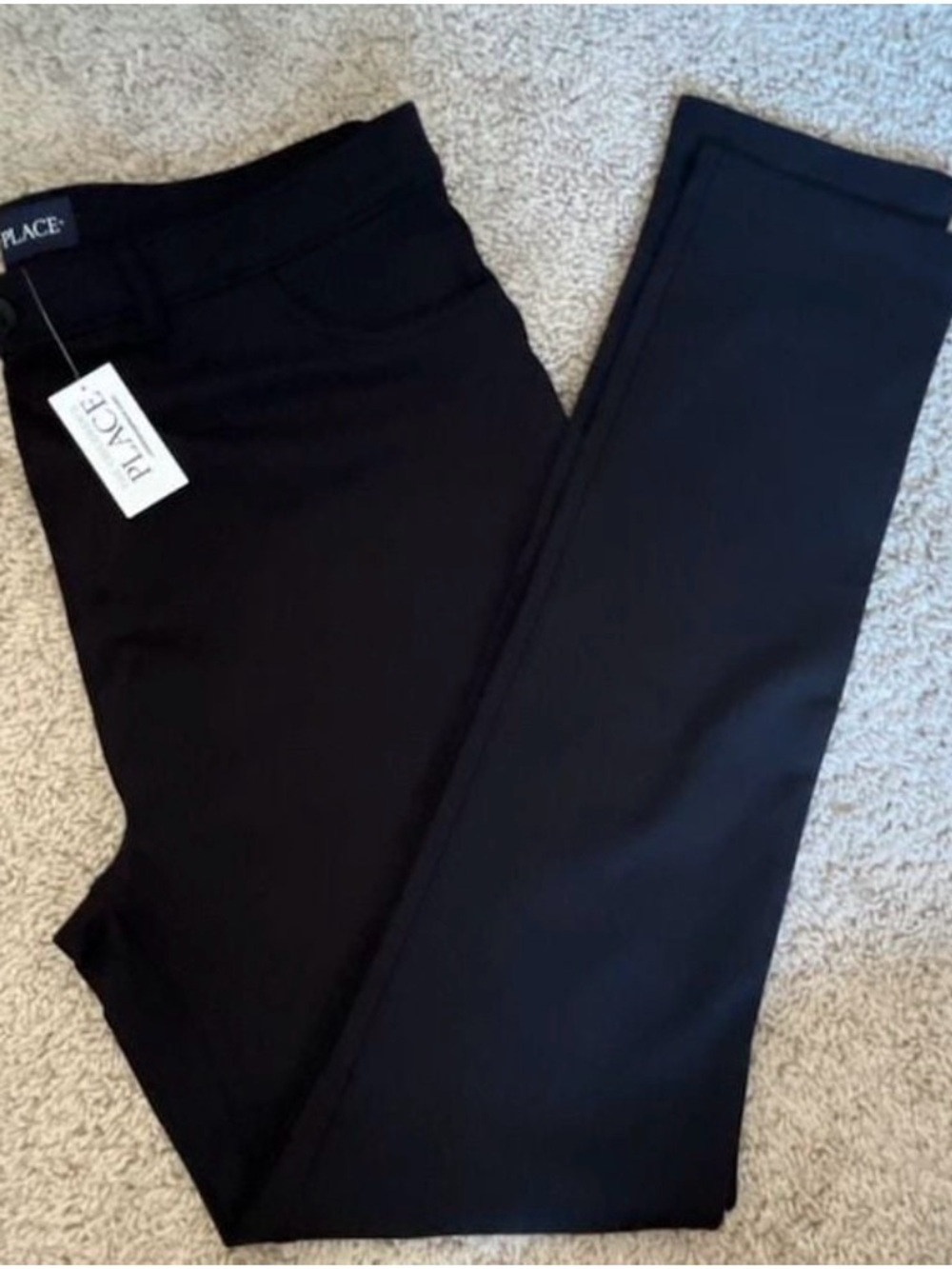 The Children's Place Pants Size 20 Plus Black